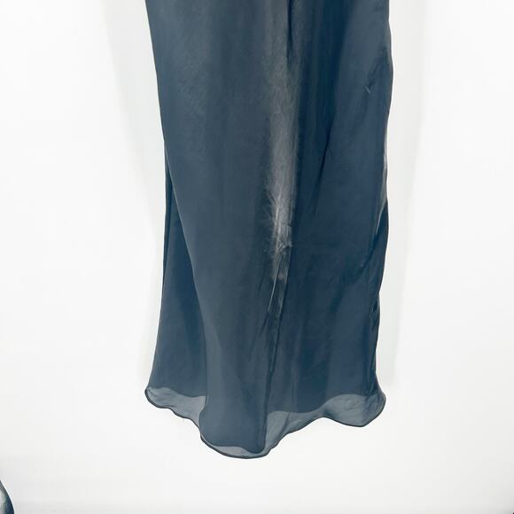 Victorias Secret Womens Y2K Whimsigoth Coquette Sheer‎ Satin Slip Dress Size S - Picture 3 of 7